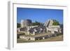 Overview, Round Temple to Left at the Back, and Castillo De Kukulcan to the Right-Richard Maschmeyer-Framed Photographic Print