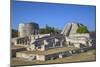 Overview, Round Temple to Left at the Back, and Castillo De Kukulcan to the Right-Richard Maschmeyer-Mounted Photographic Print