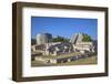 Overview, Round Temple to Left at the Back, and Castillo De Kukulcan to the Right-Richard Maschmeyer-Framed Photographic Print