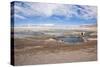 Overview Shot of Tourists Soaking in the Laguna Polques Hot Springs-Kim Walker-Stretched Canvas