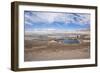 Overview Shot of Tourists Soaking in the Laguna Polques Hot Springs-Kim Walker-Framed Photographic Print