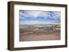 Overview Shot of Tourists Soaking in the Laguna Polques Hot Springs-Kim Walker-Framed Photographic Print