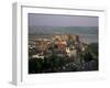 Overview with Castle, Conwy, Gwynedd, Wales, United Kingdom-Roy Rainford-Framed Photographic Print