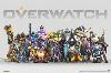 OVERWATCH - ANNIVERSARY LINE UP-null-Lamina Framed Poster