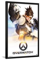 Overwatch- Game Cover-null-Lamina Framed Poster