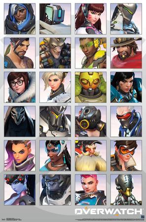 Overwatch Posters: Prints, Paintings & Wall Art | AllPosters.com