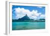 Overwater Bungalows in South Pacific-Maie-Framed Photographic Print