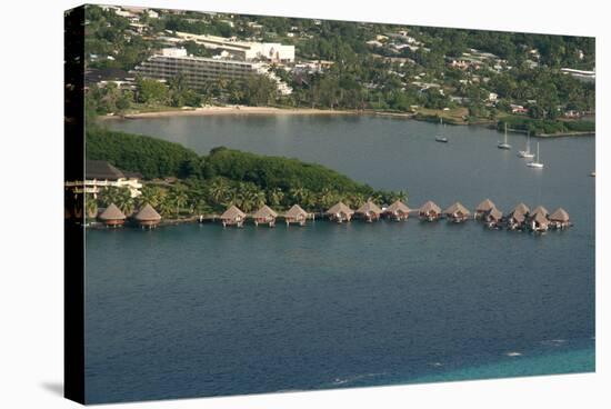 Overwater Bungalows-XavierMarchant-Stretched Canvas