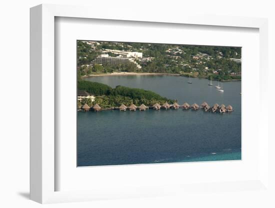 Overwater Bungalows-XavierMarchant-Framed Photographic Print