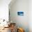 Overwater Villas in Blue Lagoon of a Tropical Island-Martin Valigursky-Mounted Photographic Print displayed on a wall
