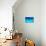 Overwater Villas in Blue Tropical Lagoon of Shallow Water-Martin Valigursky-Photographic Print displayed on a wall