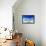 Overwater Villas on the Tropical Lagoon-Martin Valigursky-Framed Stretched Canvas displayed on a wall