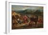 Ovid among the Scythians, 1862-Eugene Delacroix-Framed Giclee Print