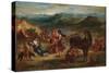 Ovid among the Scythians, 1862-Eugene Delacroix-Stretched Canvas