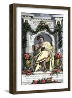 Ovid, the Roman Poet-null-Framed Giclee Print