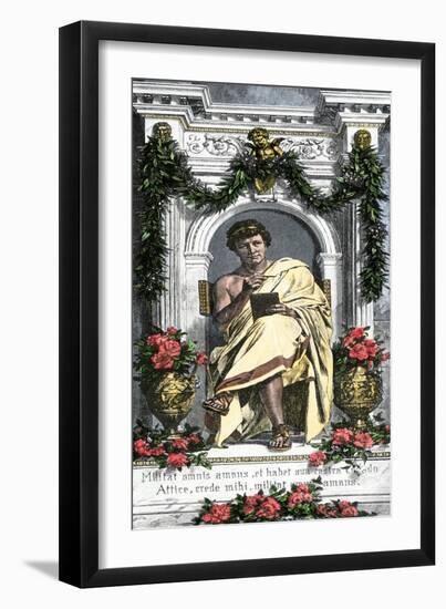 Ovid, the Roman Poet-null-Framed Giclee Print