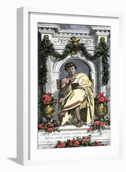 Ovid, the Roman Poet-null-Framed Giclee Print