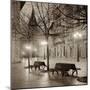 Oviedo Cathedral y Bancs #2-Alan Blaustein-Mounted Photographic Print