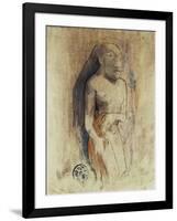 Oviri, 1894-Paul Gauguin-Framed Giclee Print