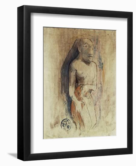 Oviri, 1894-Paul Gauguin-Framed Giclee Print