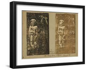 Oviri-Paul Gauguin-Framed Giclee Print