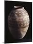 Ovoid Jar Decorated with Geometric and Zoomorphic Motifs from Tell Hassan-null-Mounted Giclee Print