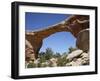 Owachomo Natural Bridge, Natural Bridges National Monument, Utah, USA-James Hager-Framed Photographic Print