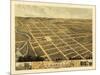 Owatonna, Minnesota - Panoramic Map-Lantern Press-Mounted Art Print