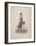 Owen Clancy, Begging with His Hat in Hand, on Crutches and with Devices Strapped to His Legs, 1820-Thomas Lord Busby-Framed Giclee Print