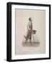 Owen Clancy, Begging with His Hat in Hand, on Crutches and with Devices Strapped to His Legs, 1820-Thomas Lord Busby-Framed Giclee Print