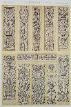 Decorative Detail from Illuminated Manuscript, Plate LXXI from Grammar of Ornament-Owen Jones-Giclee Print