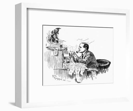 Owen Seaman-FH Townsend-Framed Art Print