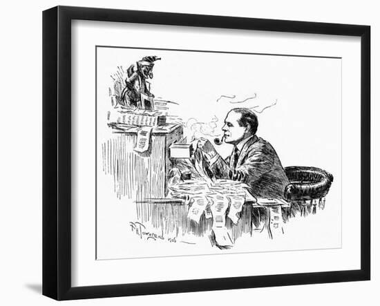 Owen Seaman-FH Townsend-Framed Art Print