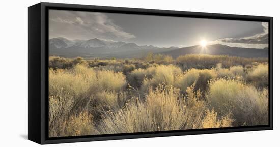 Owens River Valley, Sierra Nevada, California, Usa-Rainer Mirau-Framed Stretched Canvas