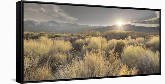 Owens River Valley, Sierra Nevada, California, Usa-Rainer Mirau-Framed Stretched Canvas