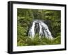 Owharoa Falls, Karangahake Gorge, Waikato, North Island, New Zealand-David Wall-Framed Premium Photographic Print