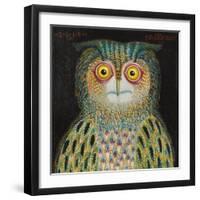 Owl, 2015-Tamas Galambos-Framed Giclee Print