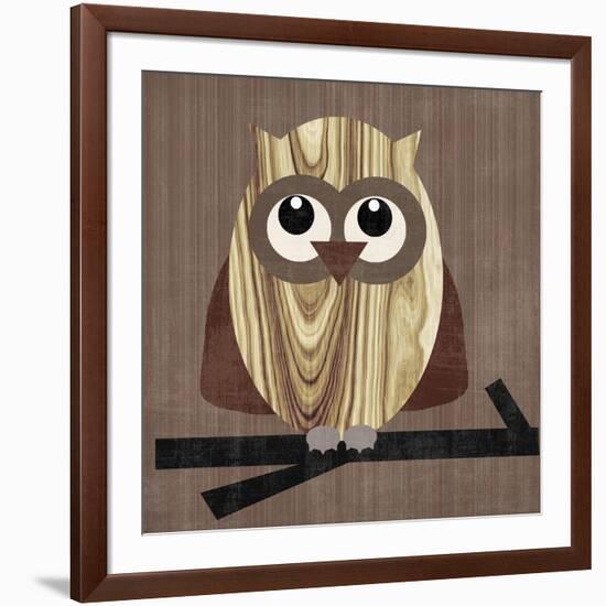 Owl 2-Erin Clark-Framed Giclee Print