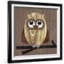 Owl 2-Erin Clark-Framed Giclee Print