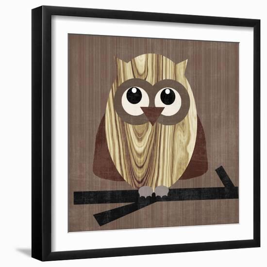 Owl 2-Erin Clark-Framed Giclee Print