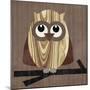 Owl 2-Erin Clark-Mounted Giclee Print