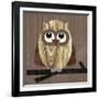 Owl 2-Erin Clark-Framed Giclee Print