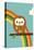 Owl and Rainbow-Dicky Bird-Stretched Canvas