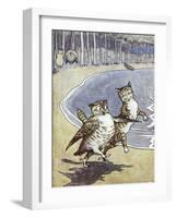 Owl and the Pussycat-Leslie Brooke-Framed Giclee Print