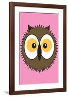 Owl - Animaru Cartoon Animal Print-Animaru-Framed Giclee Print