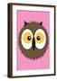 Owl - Animaru Cartoon Animal Print-Animaru-Framed Giclee Print