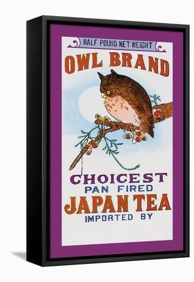 Owl Brand Tea-null-Framed Stretched Canvas