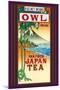 Owl Brand Tea-null-Mounted Art Print