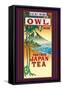 Owl Brand Tea-null-Framed Stretched Canvas