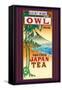 Owl Brand Tea-null-Framed Stretched Canvas